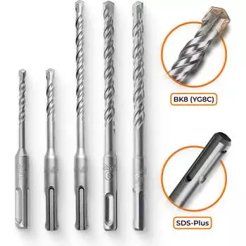 Набор буров по бетону RAGE 564517