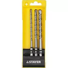 Набор буров по бетону STAYER MASTER 29250-H3