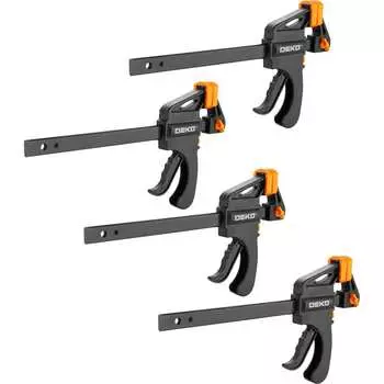 Набор быстрозажимных струбцин DEKO