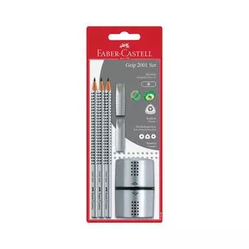Набор чернографитных карандашей Faber-Castell grip 2001 117098