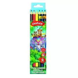 Набор цветных карандашей Creativiki