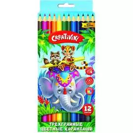 Набор цветных карандашей Creativiki