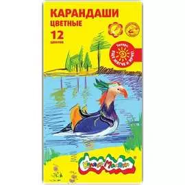 Набор цветных карандашей Каляка-Маляка ККМ12П