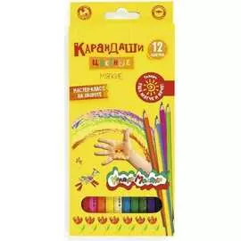 Набор цветных карандашей Каляка-Маляка ККМ12