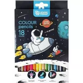 Набор цветных карандашей SCHOOLFORMAT