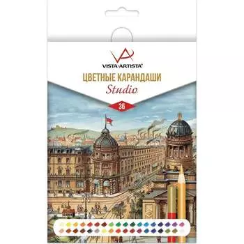Набор цветных карандашей заточенный Vista-Artista 567017