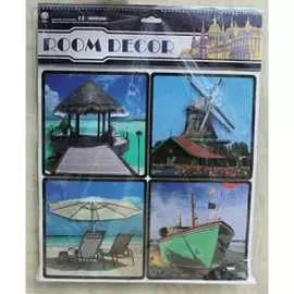 Набор декоративных наклеек Bikson