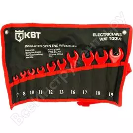 Набор диэлектрических однорожковых ключей КВТ Эксперт НИИ-21 74707