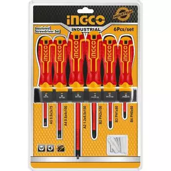 Набор диэлектрических отверток INGCO HKISD0608
