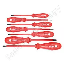 Набор диэлектрических отверток sl/ph, 7 шт felo 61397397