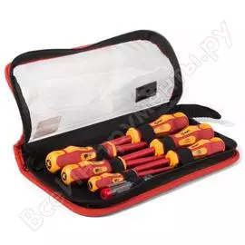 Набор диэлектрических отверток стандарт квт нио-07 73578