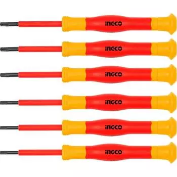 Набор диэлектрических прецизионных отверток INGCO