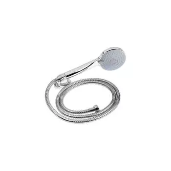 Набор для душа Zein шланг 150 см, держатель, лейка 5 режимов, хром 6931447