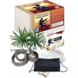 Набор для механической очистки дымоходов Веселый трубочист