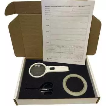 Набор для оценки запыленности поверхности по ISO ООО ТЕХИНТЕСТ 8502-3 ОСЗ-8502