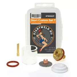 Набор для сварочной горелки TIG 17/18/26 Start Custom Set 7 2P18GSLD7