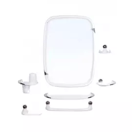 Набор для ванной berossi вива стиль 10401 снежно-белый 70871