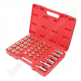 Набор для восстановления резьбы маслосливных отверстий forsage 42 пр. в кейсе f-04a5038