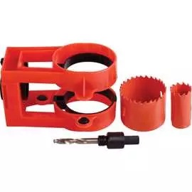 Набор для врезки замков по дереву и металлу, 4шт archimedes 91957