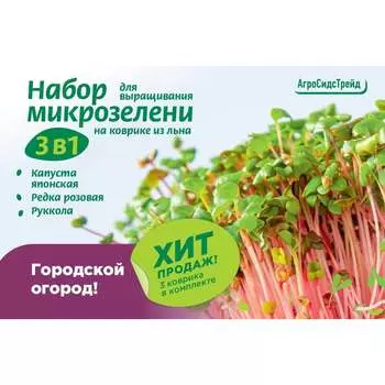 Набор для выращивания микрозелени Агросидстрейд 124938