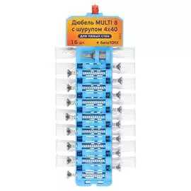 Набор дюбелей с шурупами ЕВРОПАРТНЕР