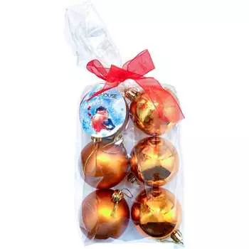 Набор елочных шаров EUROHOUSE