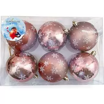 Набор елочных шаров EUROHOUSE 13576