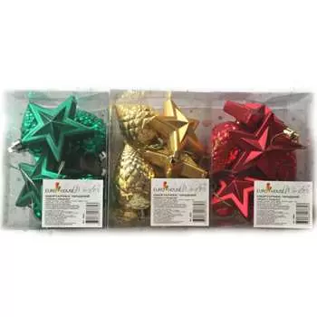 Набор елочных украшений EUROHOUSE