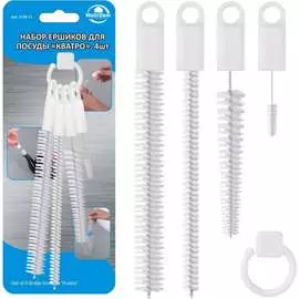 Кухонный ершик для посуды МУЛЬТИДОМ Кватро VL58-71