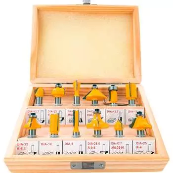 Набор фрез Deltatools