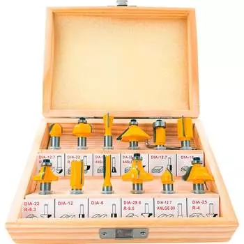 Набор фрез Deltatools 1082367