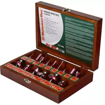 Набор фрез Hammer № 3 Flex 222-006 58596
