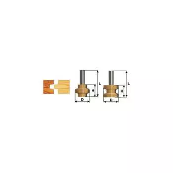 Набор фрез пазо-шиповых Энкор 465162