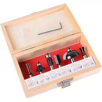 Набор фрез по дереву Вихрь 73/10/6/20