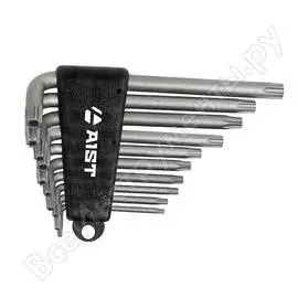 Набор г-образных ключей torx 10 предметов aist 1054110tt 00-00017245