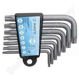 Набор г-образных ключей torx 7 предметов aist 1054107t 00-00004611