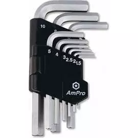 Набор Г-образных шестигранников AmPro