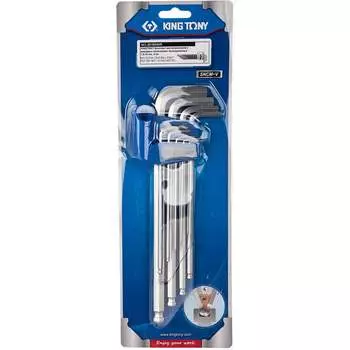 Набор Г-образных шестигранников KING TONY 20109MR
