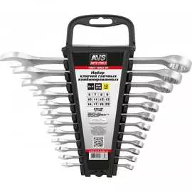 Набор гаечных комбинированных ключей на держателе 6-22 мм 12 предметов avs k3n12p a07689s