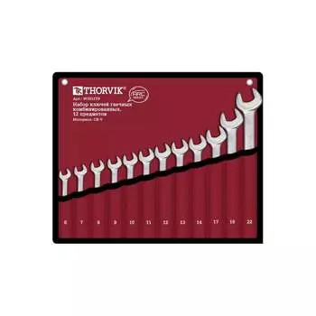 Набор гаечных комбинированных ключей THORVIK W3S12TB ARC 52606