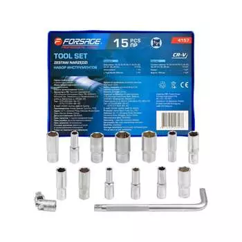 Набор глубоких головок Forsage F-4157(58290)