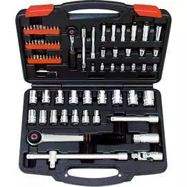 Набор головок и аксессуаров AmPro T45480