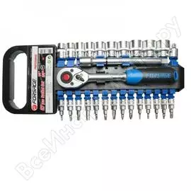 Набор головок и бит с трещоткой forsage в пластиковом держателе, 26 предметов f-026-9 msa
