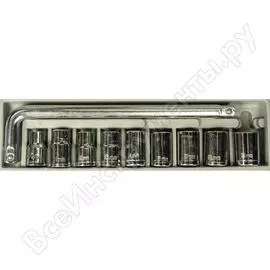 Набор головок kroft 1/2" 10 предметов 203010