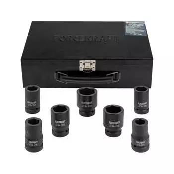 Набор головок ударных глубоких Forcekraft FK-8072-5MPB(58395)