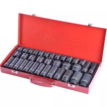 Набор головок ударных шестигранных AV Steel AV-720435