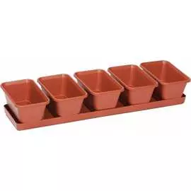 Набор горшков Darel Plastic МИНИ САД 50460 042977