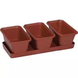 Набор горшков Darel Plastic МИНИ САД 50440 039224