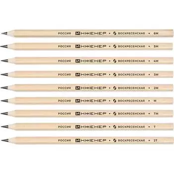 Набор графитных карандашей Воскресенская карандашная фабрика 518347