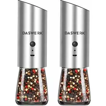 Набор гравитационных мельниц для соли и специй DASWERK 456626